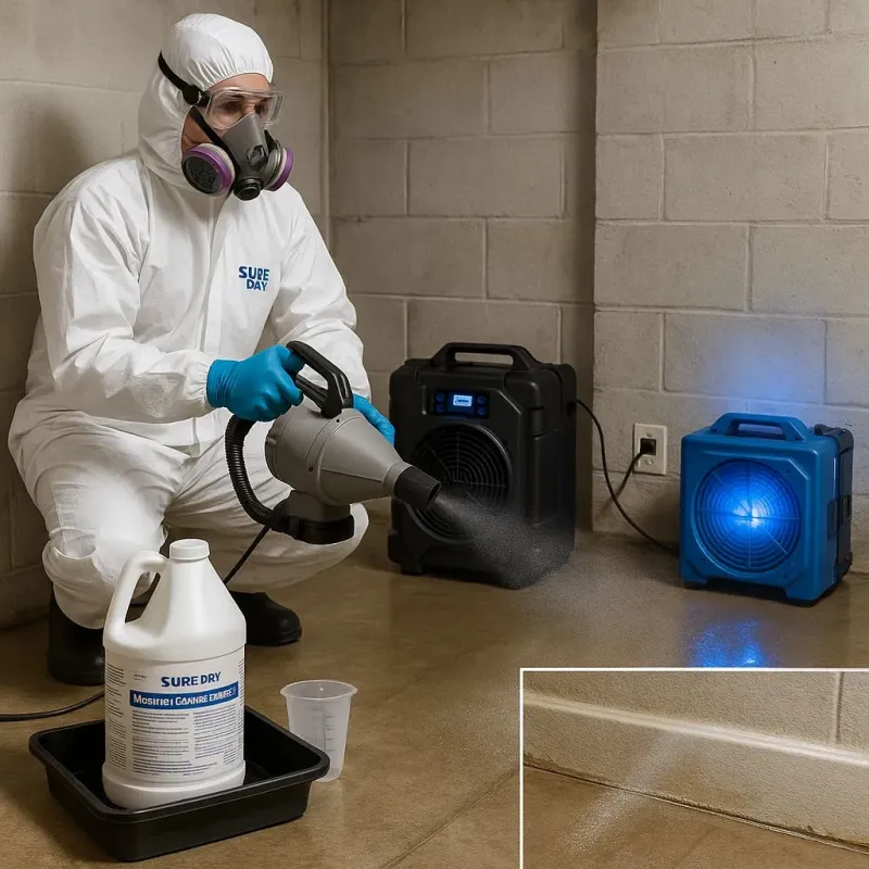 Sanitization and Odor Removal process in Bailey County, TX